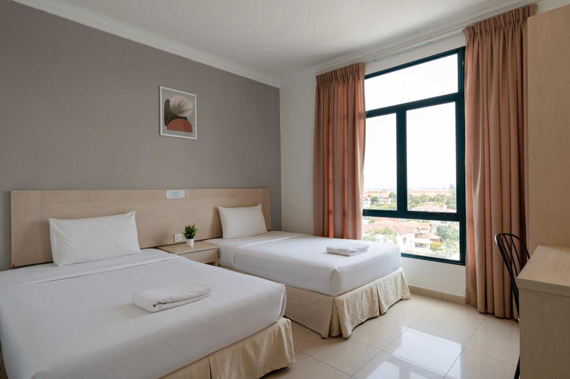 Golden View Serviced Apartments Tanjung Tokong Kültér fotó