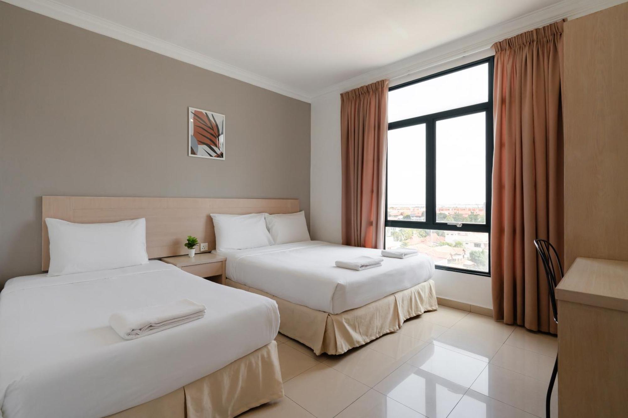Golden View Serviced Apartments Tanjung Tokong Kültér fotó