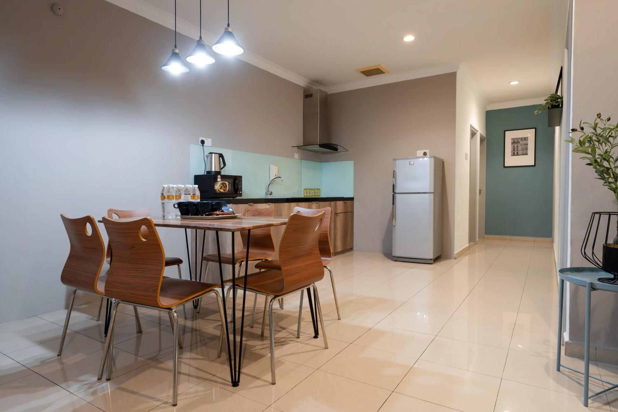 Golden View Serviced Apartments Tanjung Tokong Kültér fotó