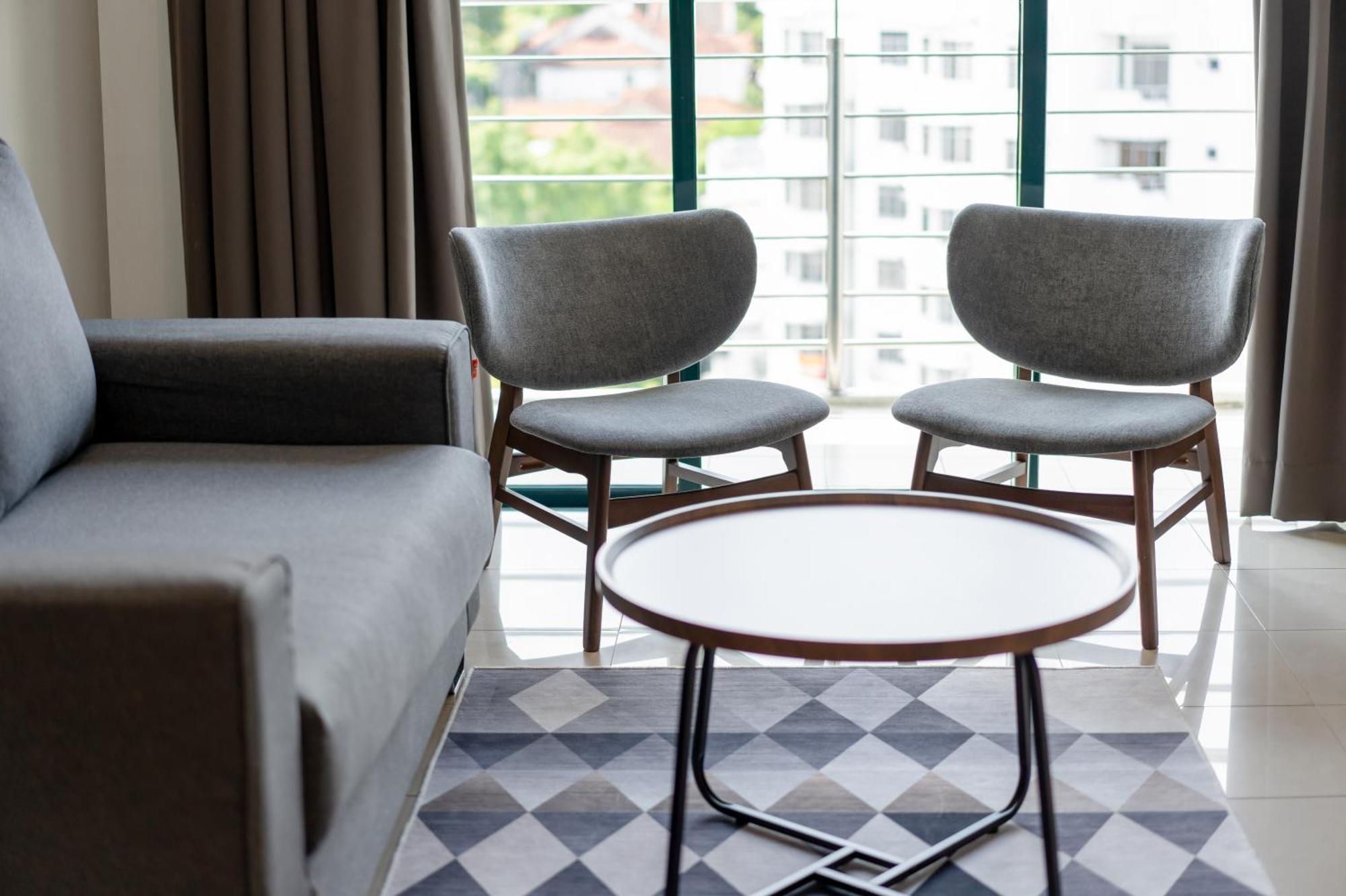 Golden View Serviced Apartments Tanjung Tokong Kültér fotó