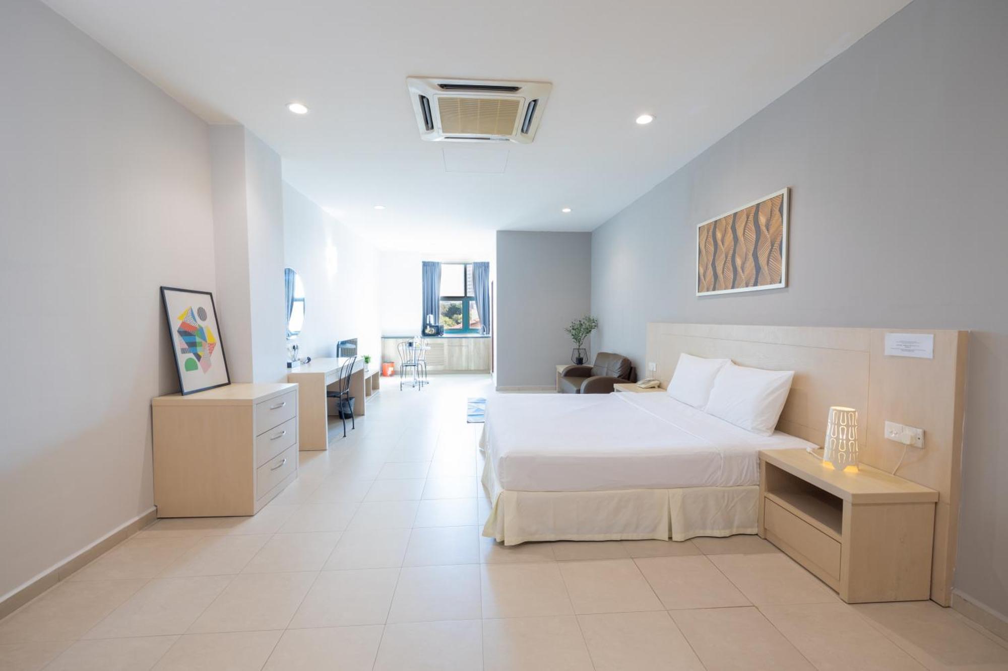 Golden View Serviced Apartments Tanjung Tokong Kültér fotó
