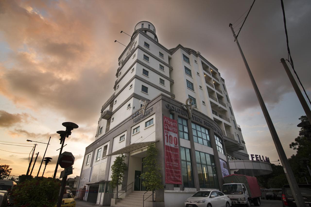 Golden View Serviced Apartments Tanjung Tokong Kültér fotó